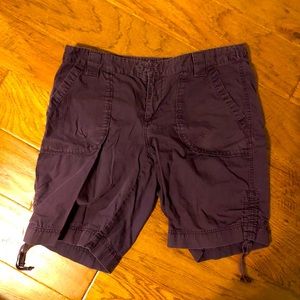 Purple Eddie Bauer women’s shorts